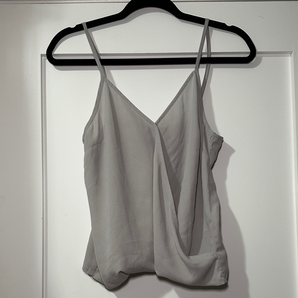 Gray Women's Tank Top Small